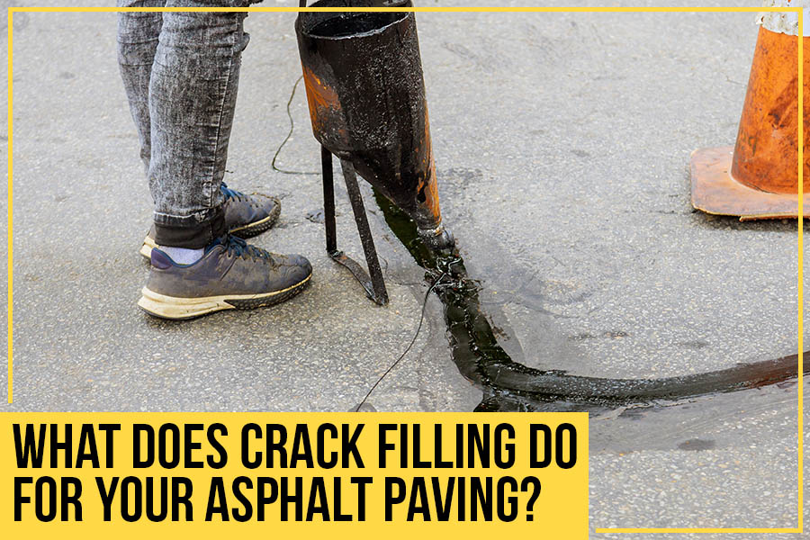 What Does Crack Filling Do For Your Asphalt Paving?